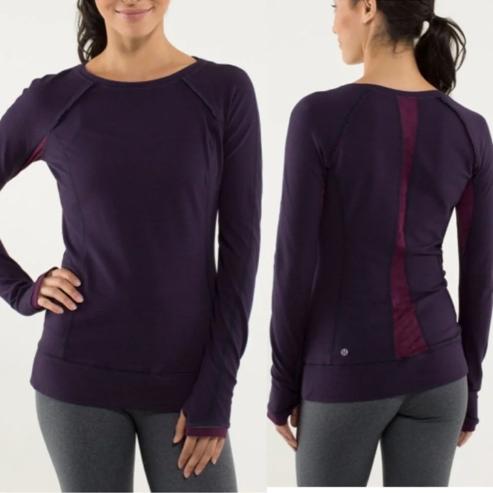 Lululemon Full Tilt Long Sleeve Top, Small